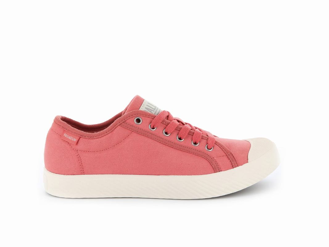 Palladium Pallaphoenix Og Canvas Damen Niedrige Sneaker Koralle ||420167-PJQ||